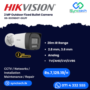 HIKVISION DS-2CE16DOT-EXLPF Best Price In Sri Lanka