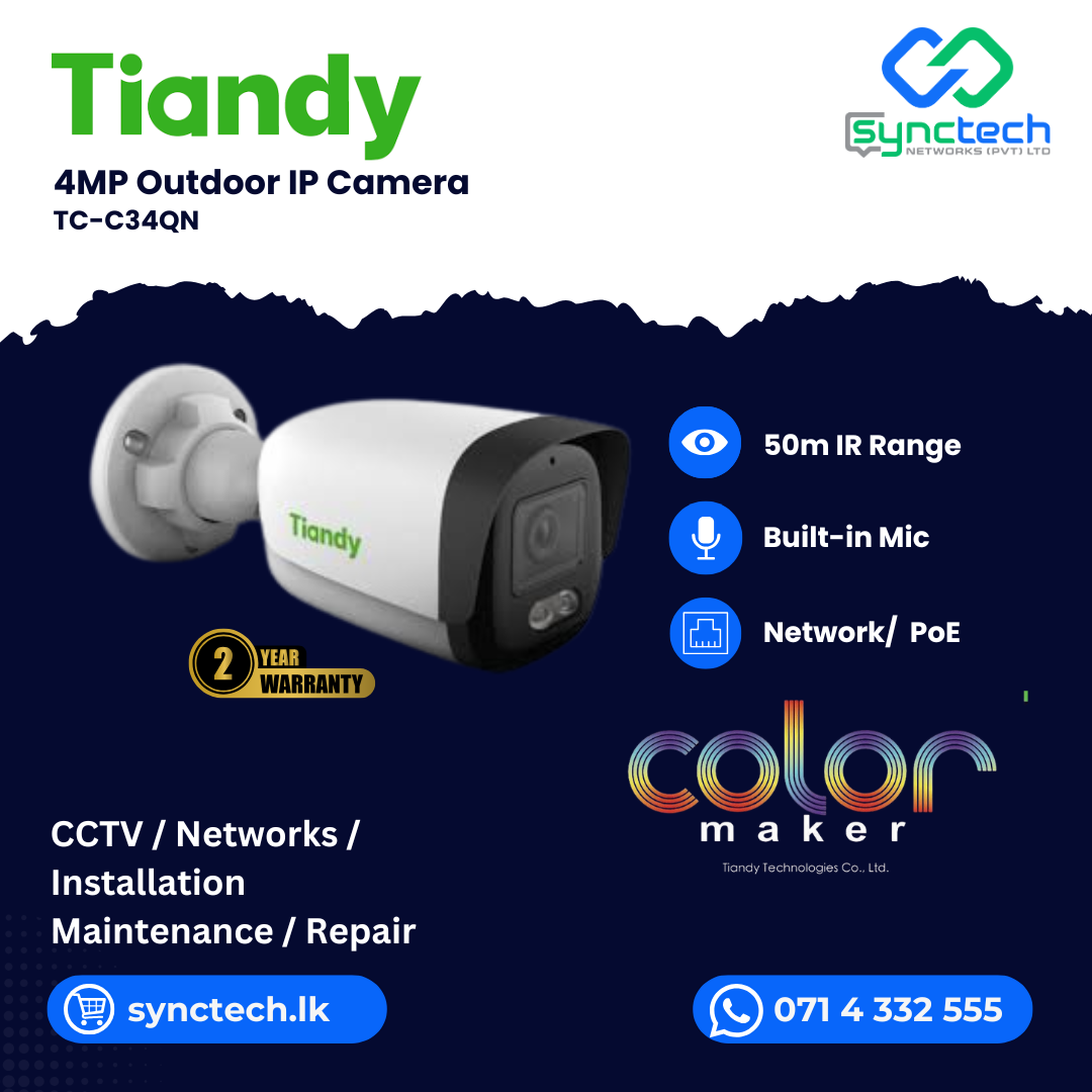 Tiandy TC-C34QN Best Price In Sri Lanka