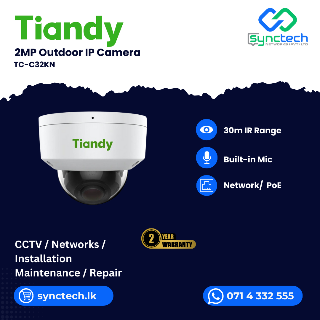 Tiandy TC-C32KN Best Price In Sri Lanka
