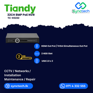 Tiandy TC-R3232 Best Price In Sri Lanka