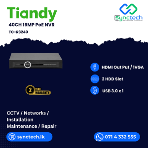 Tiandy TC-R3240 Best Price In Sri Lanka