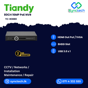 Tiandy TC-R3880 Best Price In Sri Lanka